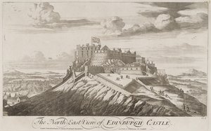 Castelo de Edimburgo John Slezer